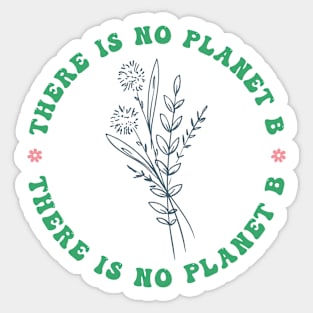 There Is No Planet B Sticker